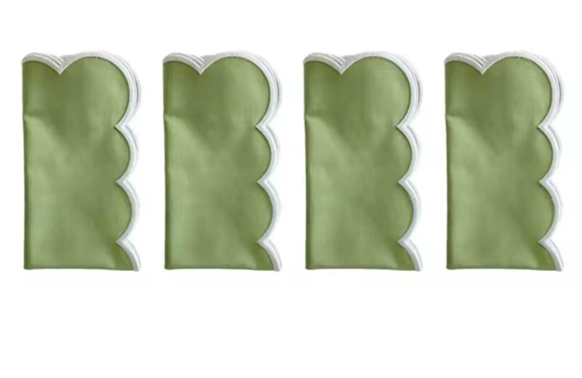 Cotton Napkins - Green
