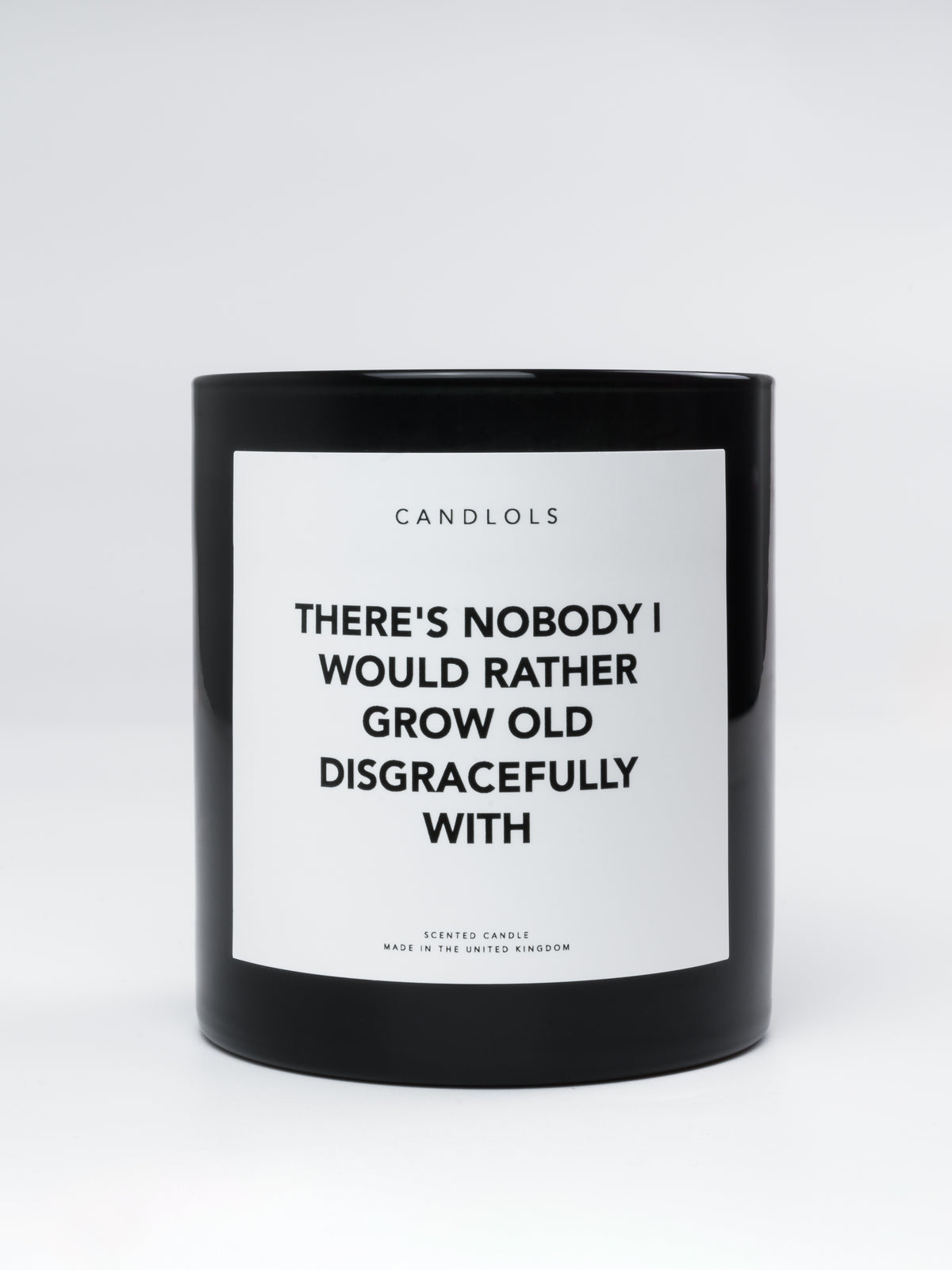 'Growing Old' Candle