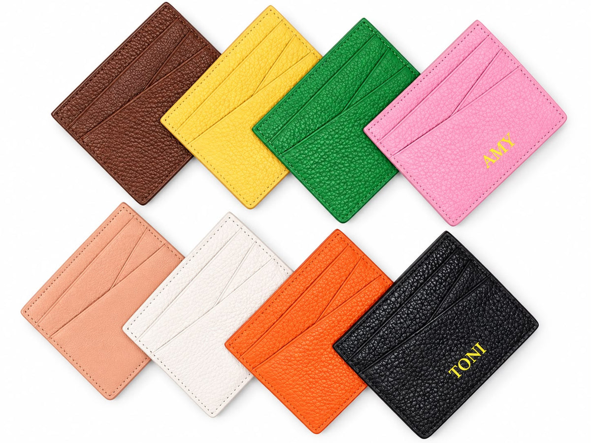 The Stanbury Personalised Card Holder