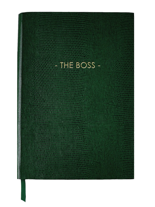 The Boss - Leather A5 notebook