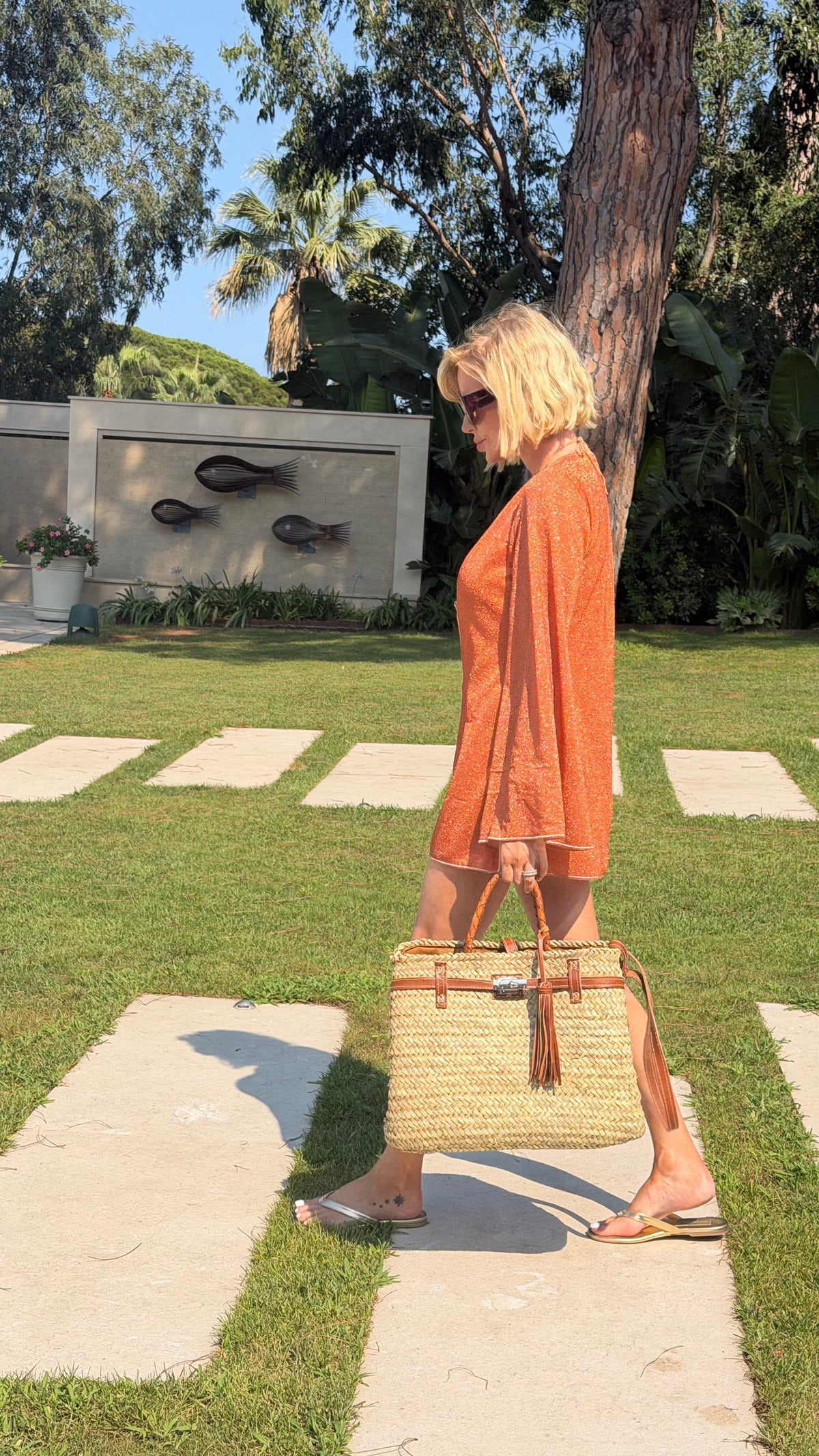 The Amara Handwoven Bag - Brown