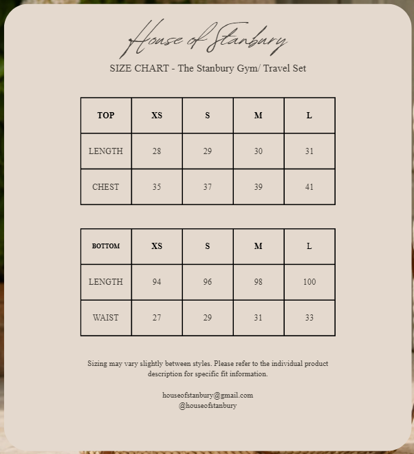 The Stanbury Gym/ Tavel Set - Blue