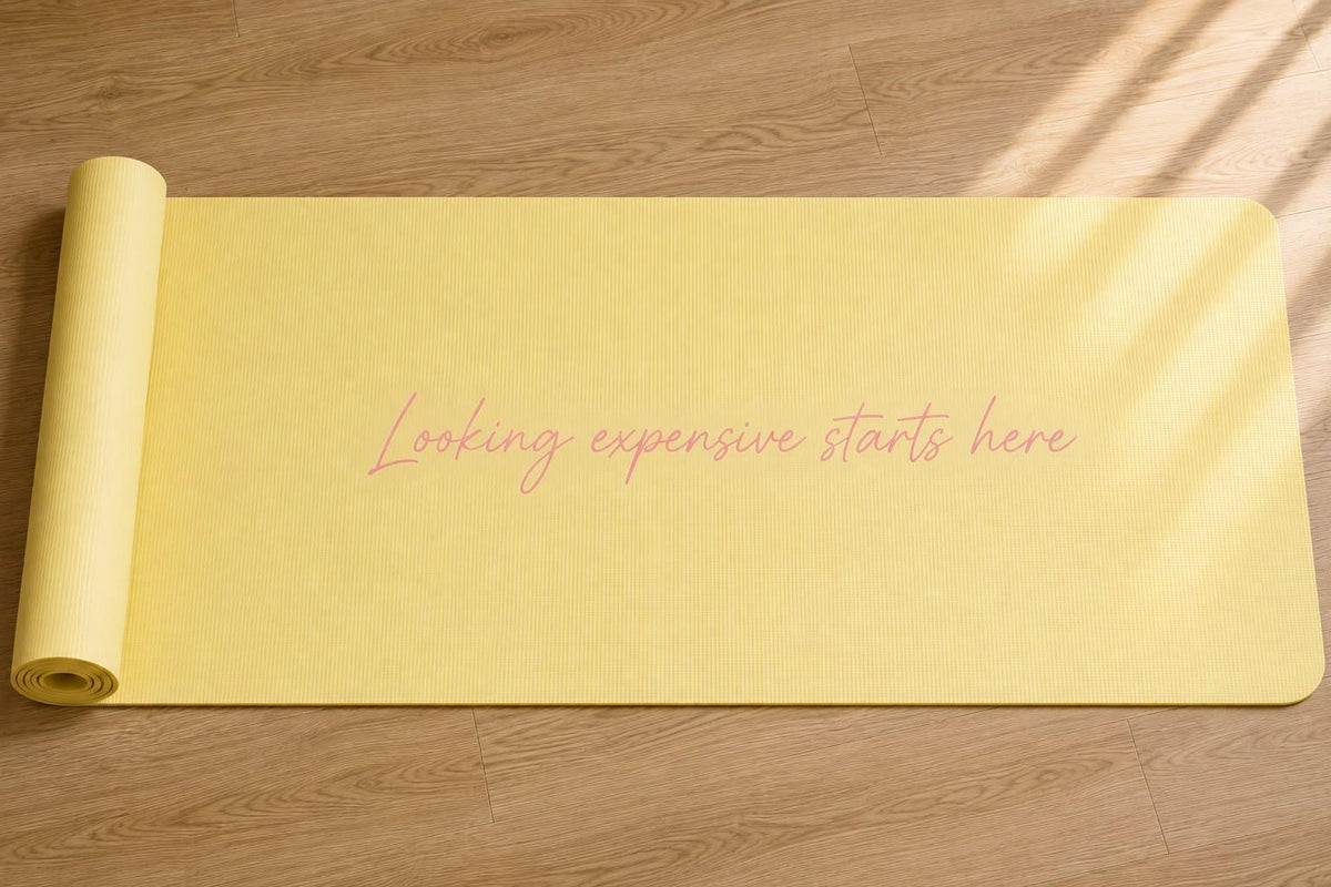 House of Stanbury Quote Yoga Mat