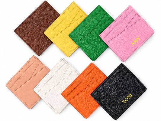 The Stanbury Personalised Card Holder